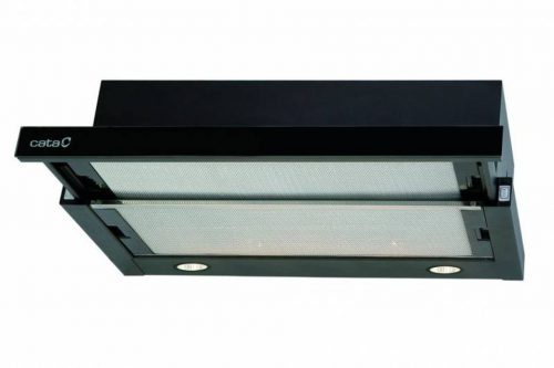 Cata páraelszívó TF-2003/60 GBK/B LED fekete üveg 